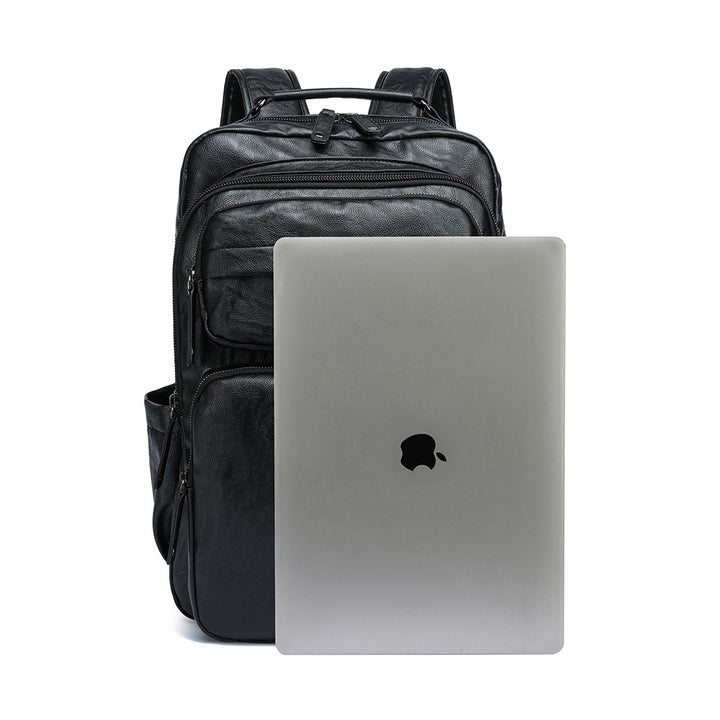 Strukturert Multifunksjons-Laptop-Ryggsekk Skanto