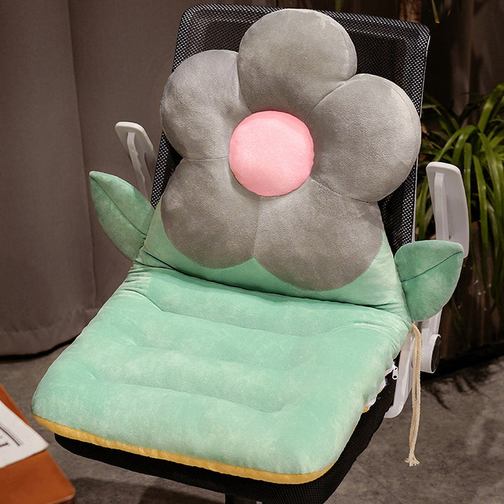 Blomformet sittepude Skanto