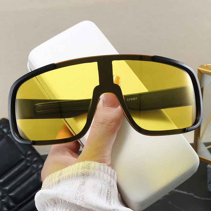 Damen moteriktig sportssolbrille med bred UV-beskyttelse Skanto