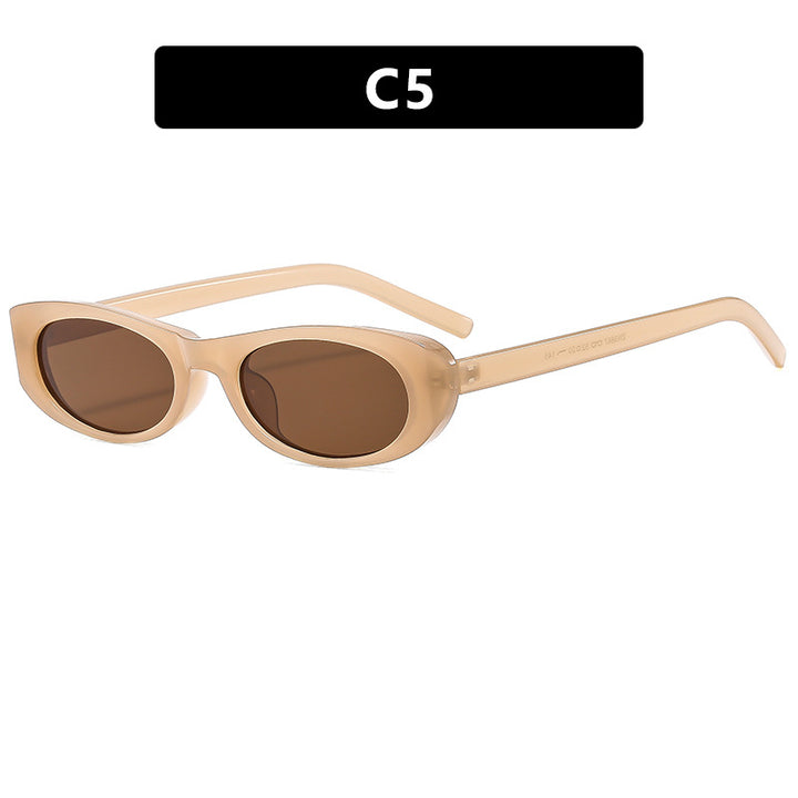 Dame moderne Cat-Eye solbriller i trendy design Skanto