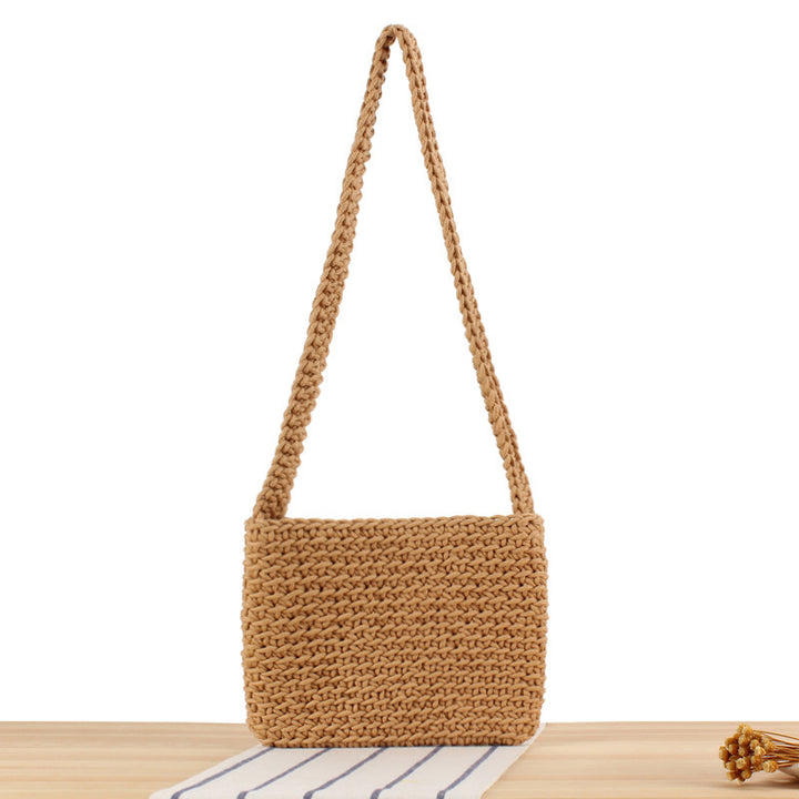 High-quality macrame handbag with stylish shoulder straps Skanto