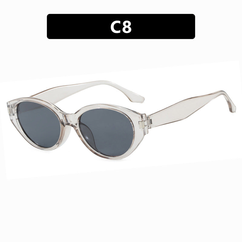 Dames moteriktig solbrille i elegant cat-eye stil Skanto