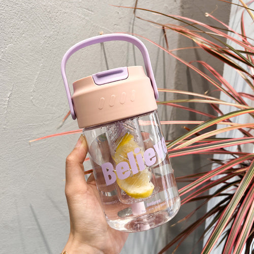 Damevannflaske med fruktdispenser Skanto