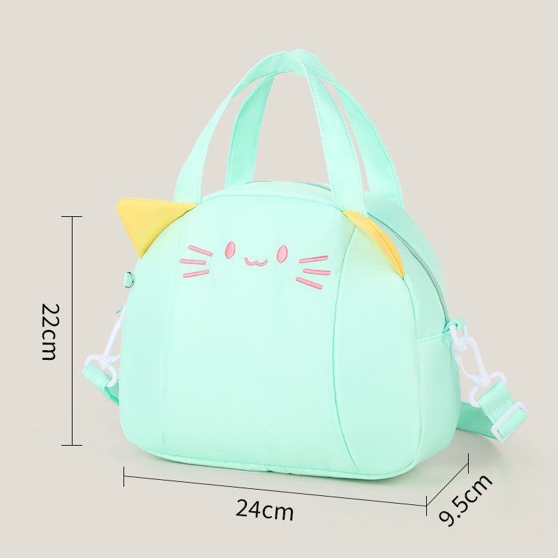 Playful cat motif crossbody bag Skanto