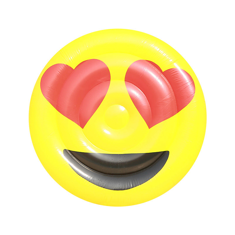 Dames Oppustbar Emoji Svømme Ring Skanto