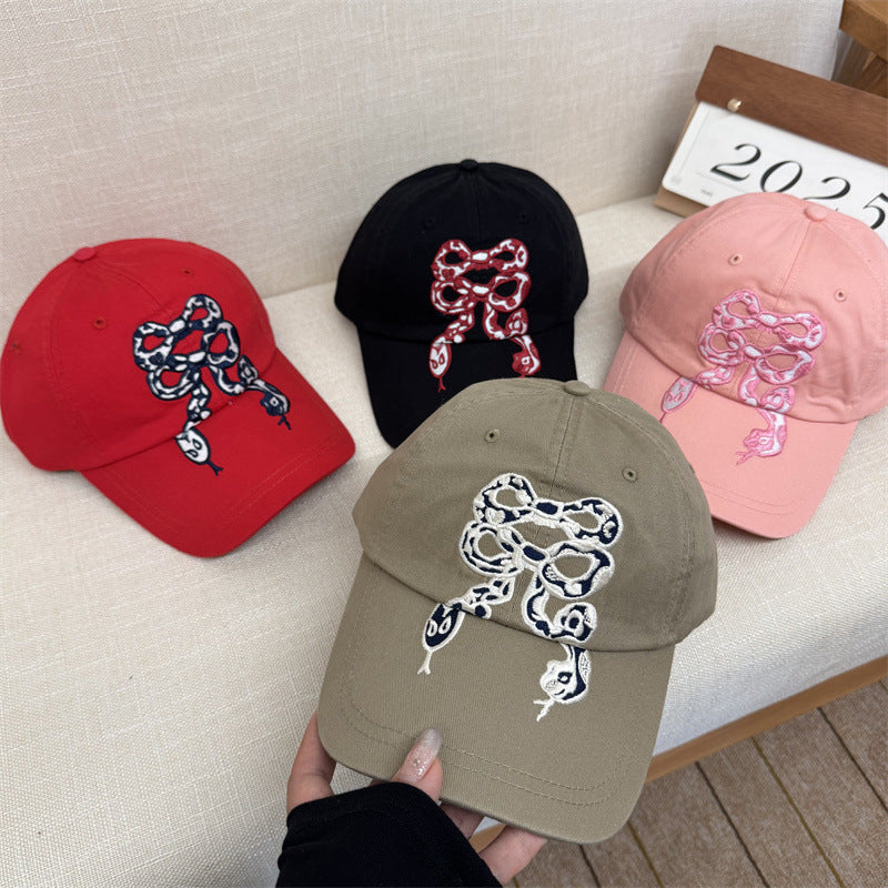 Damebroidered grafisk baseball caps Skanto