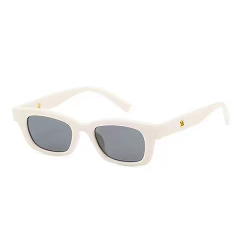 Dame Designer-solbrille med trendy skilpaddemønster Skanto