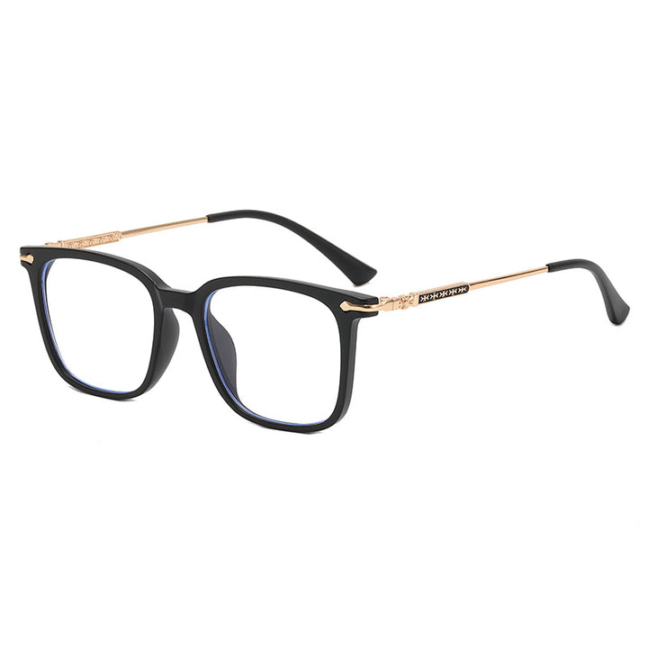 Dame firkantet designerbrille med elegant ramdesign Skanto