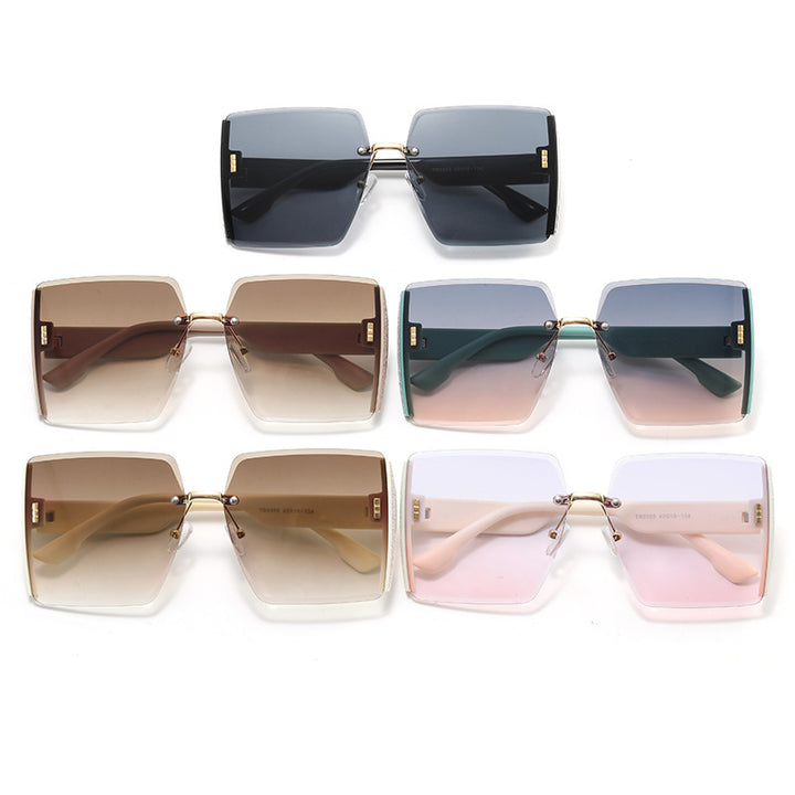 Dame Oversized Glamour Solbrille Skanto