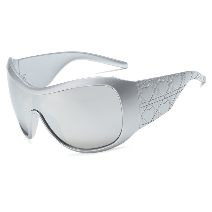 Men's Sporty Wraparound Sunglasses Skanto