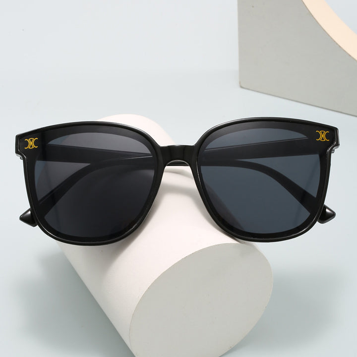 Dame Modische oversized solbrille med høy UV-beskyttelse Skanto