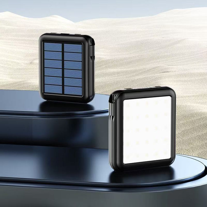 Solar-lampe med integrert powerbank Skanto