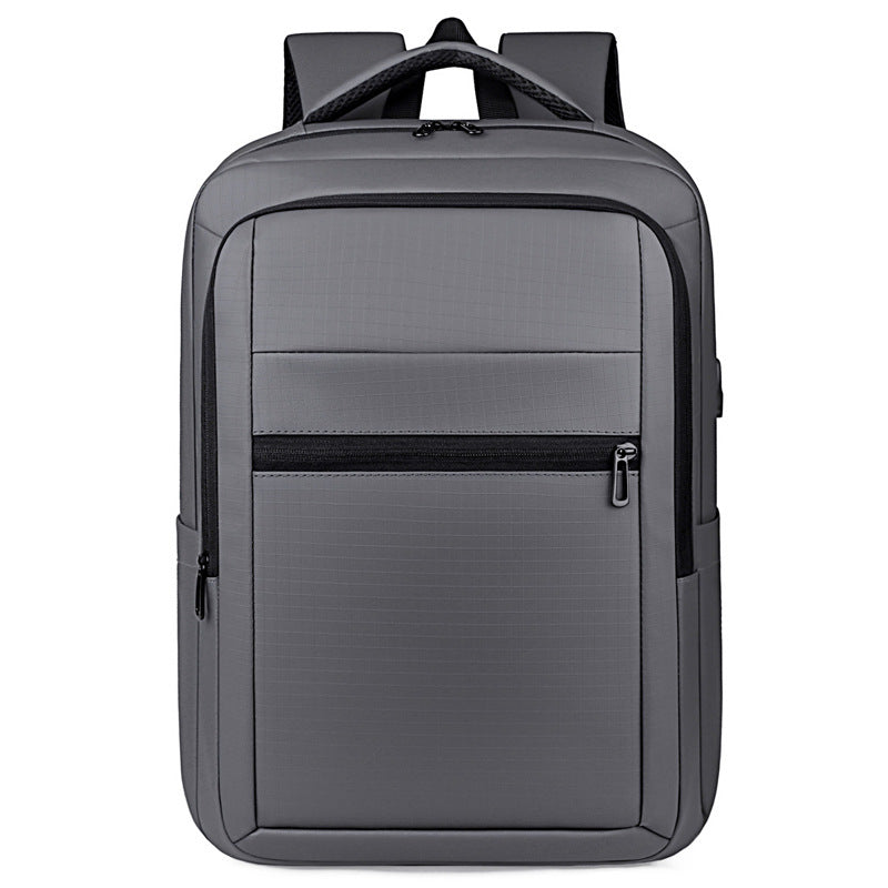 Stylish business backpack with protective pockets and ergonomic carrying system Skanto