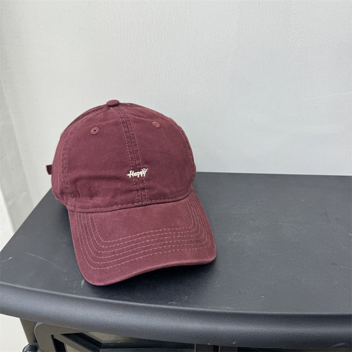 Herre Råkantet Bomull Justerbar Baseball Caps Skanto
