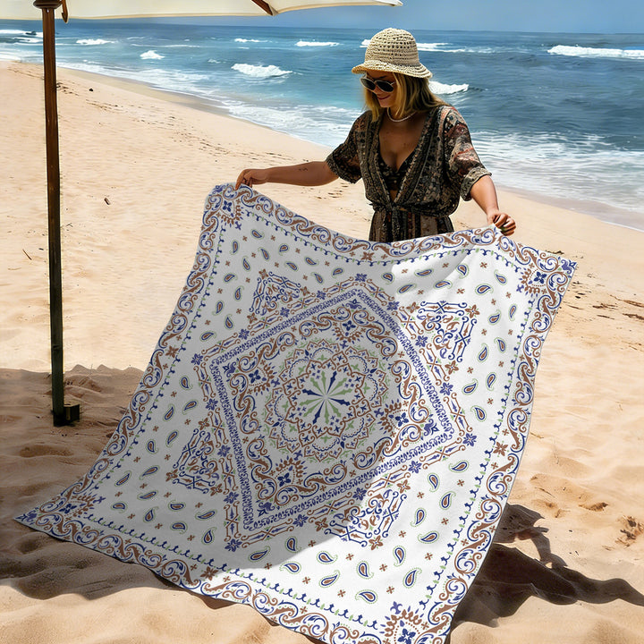 Mandala Design Strandmat Skanto