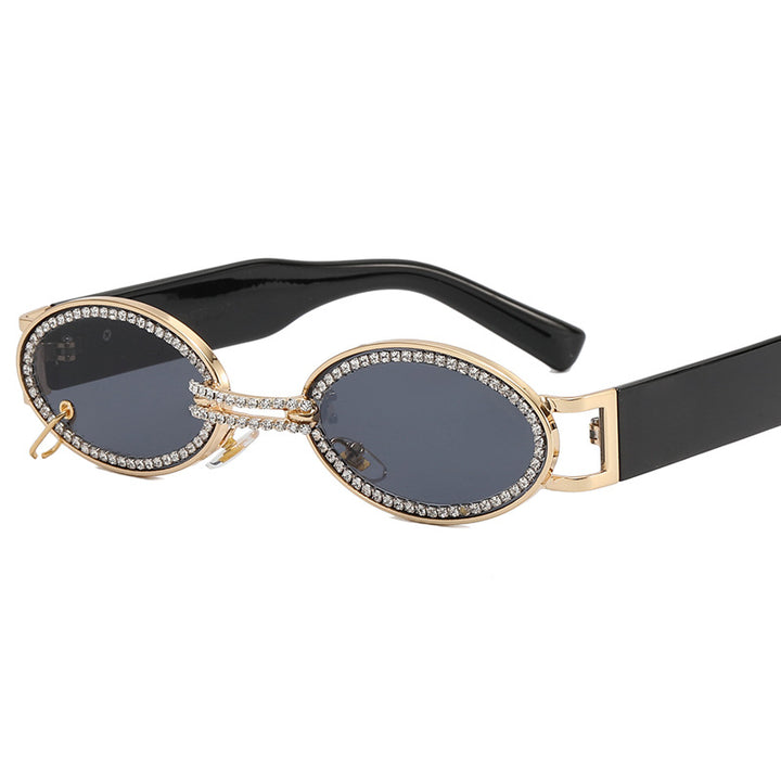 Damer ekstravagant moderne solbriller med rhinestones ramme Skanto