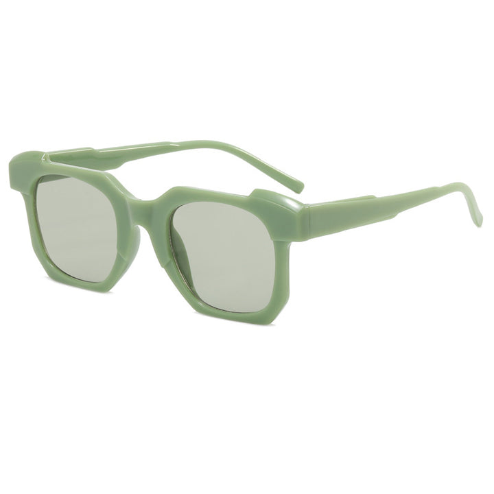 Dame moteriktig solbrille i innovativt heksagon-design Skanto