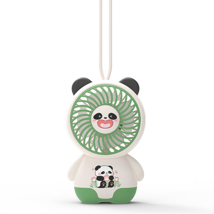 Dame Bærbar Håndvifte i søtt Panda-design Skanto