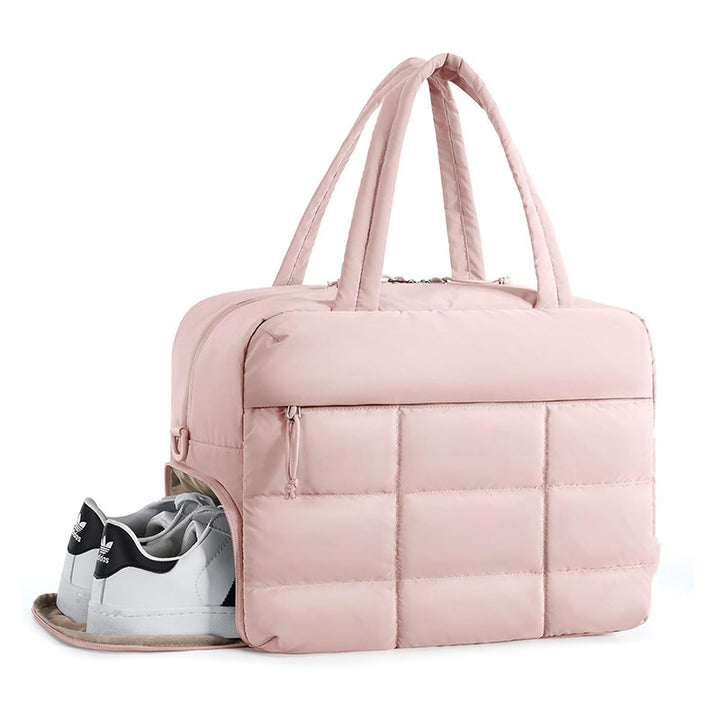 Kvinnes sportsbag med spesialsko rom Skanto