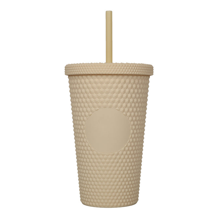 Unisex plastikkopp med teksturert design Skanto