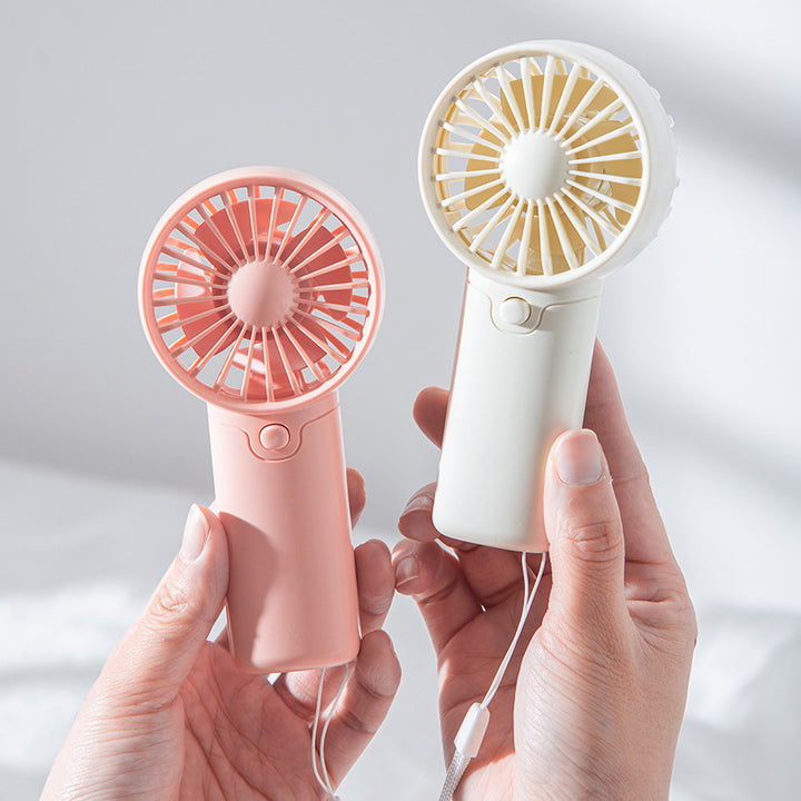 Unisex Bærbar Mini-vifte med kraftig batteri og USB-ladefunksjon Skanto