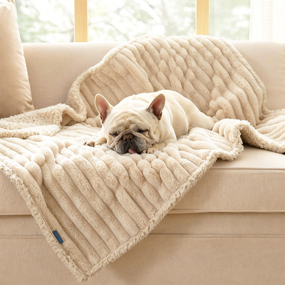 Koselig Plush hundepl blanket