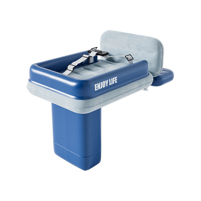 Kvinnenes oppblåsbare badekar med sikkerhetsstropper Skanto
