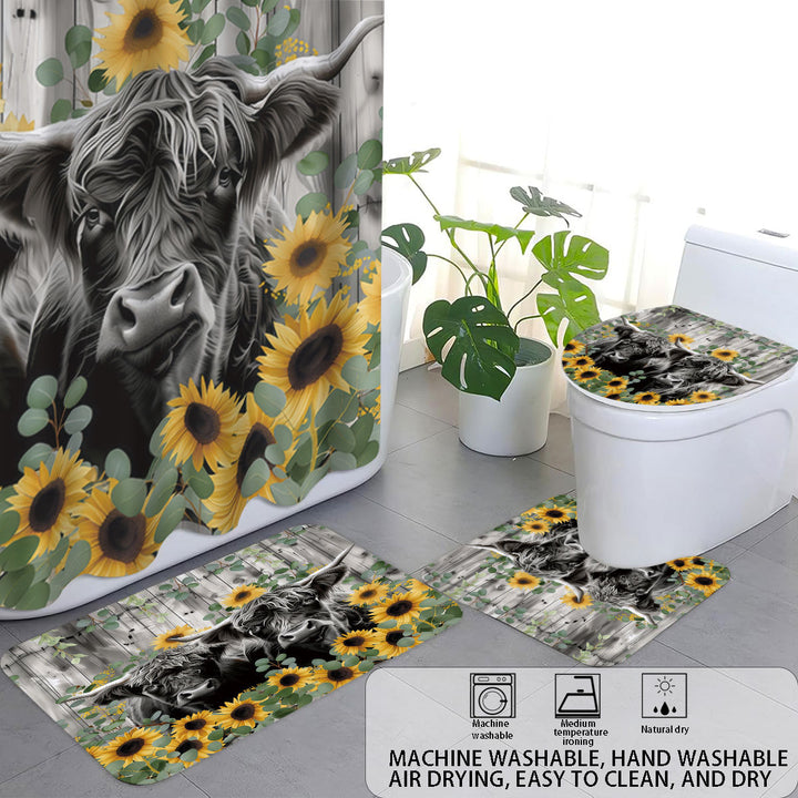 Digital Floral Print Badsett Skanto