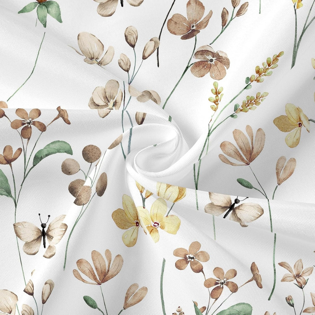 Blomstertrykk dusjkappe Skanto