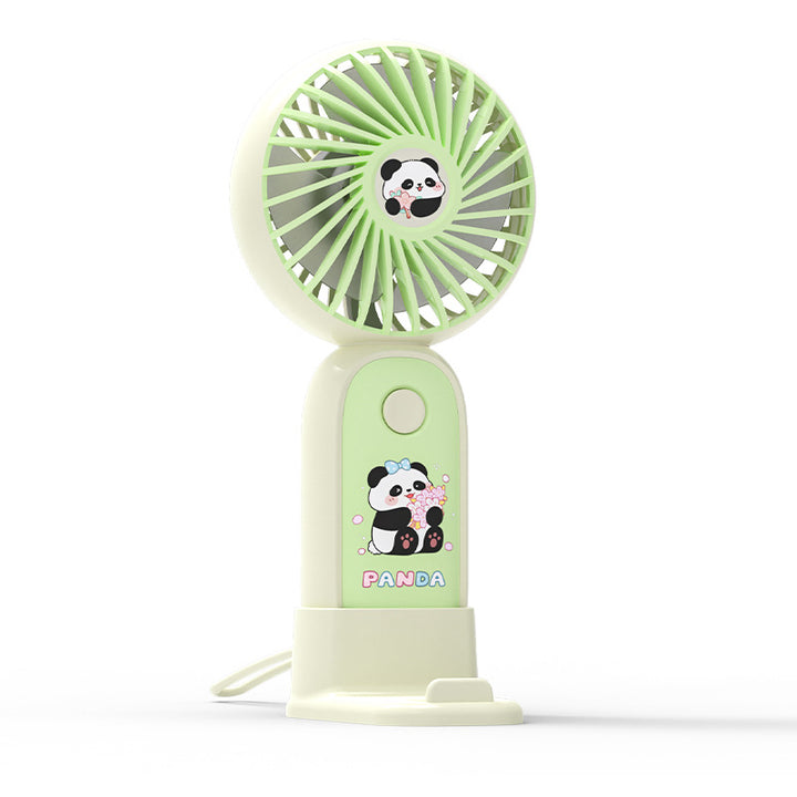 Dame Bærbar Mini-Ventilator i Pandadesign Skanto