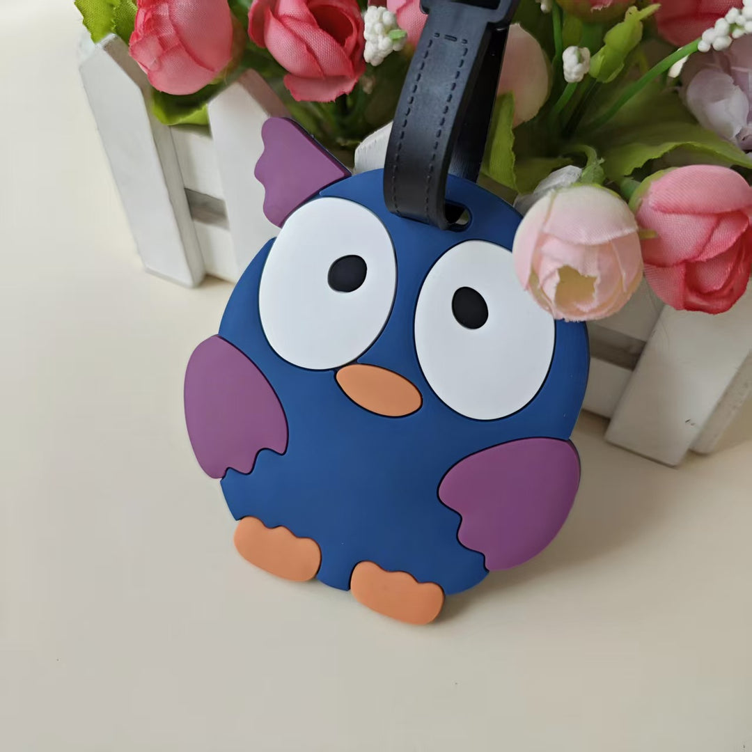 Unisex Playful Quotes Luggage Tag Skanto