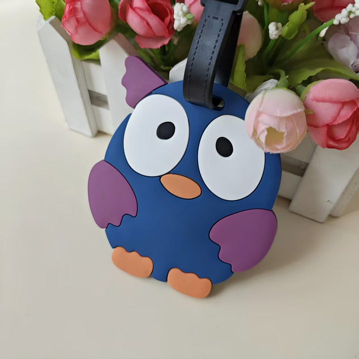 Unisex Playful Quotes Luggage Tag Skanto