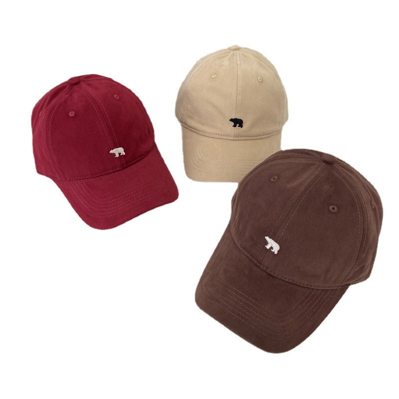 Kvinnens avslappede bomull brodert baseballcap Skanto