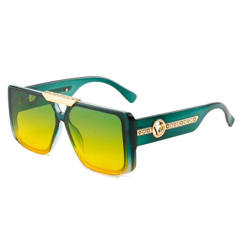 Dame elegant firkantet solbrille Skanto