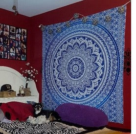 Unisex Mandala Veggteppe Skanto