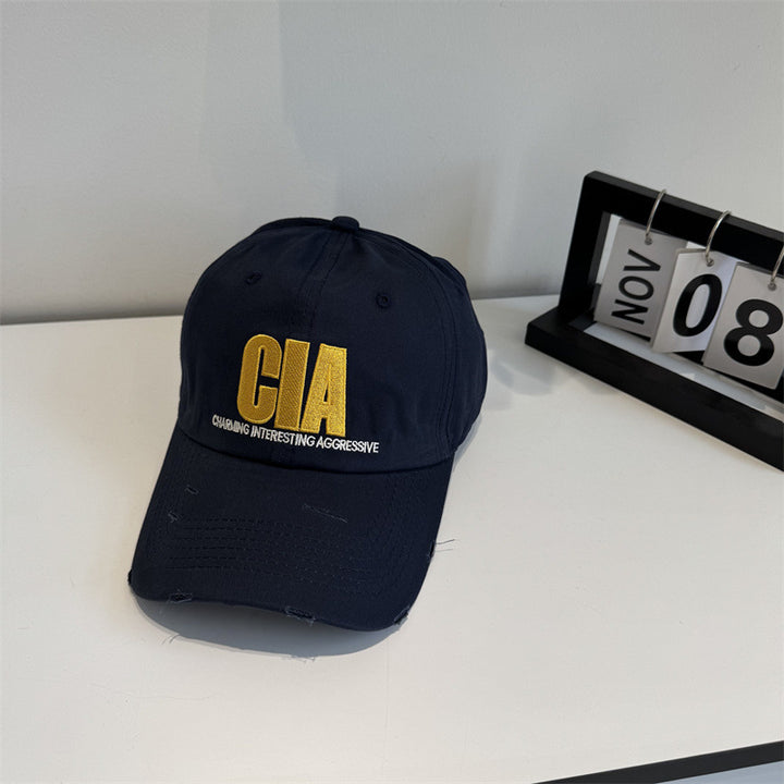 Men's Distressed Motivational Baseball Cap Skanto