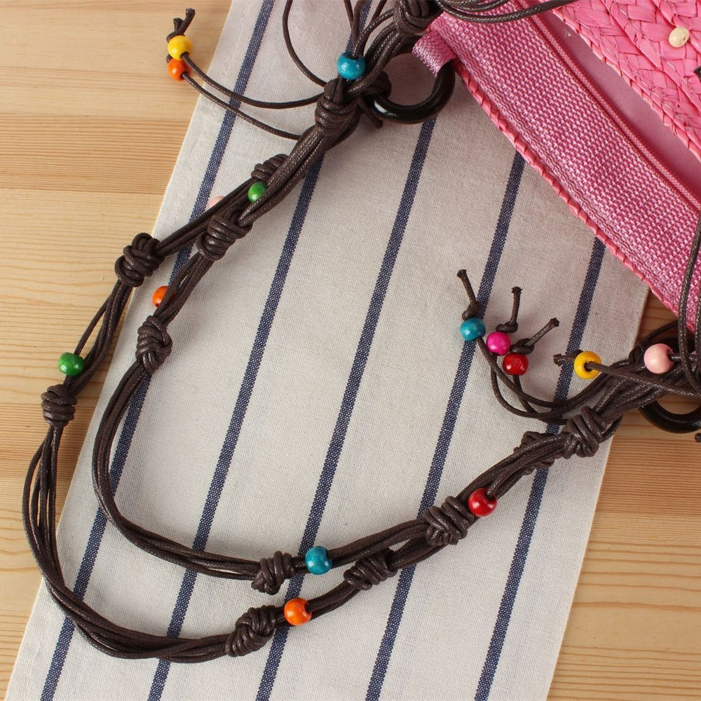 Handbag with artistic decorations Skanto