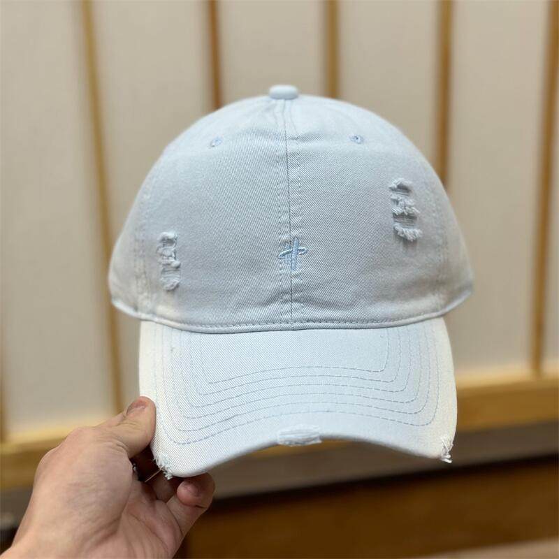 Kvinne Slitt Vintage Baseball Caps Skanto