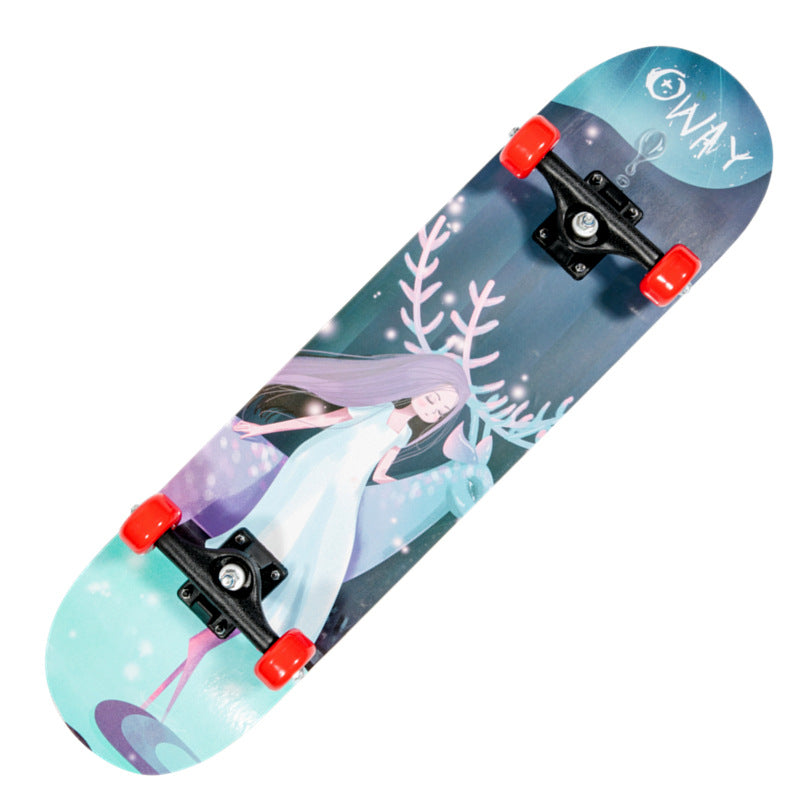 Dragon Graphic Trick Skateboard Skanto