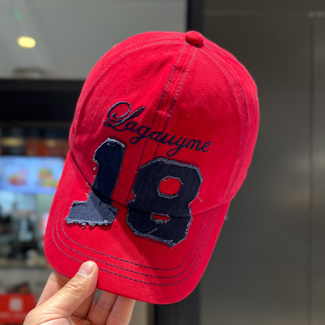 Herre Slitt Brodert Basebollcap Skanto