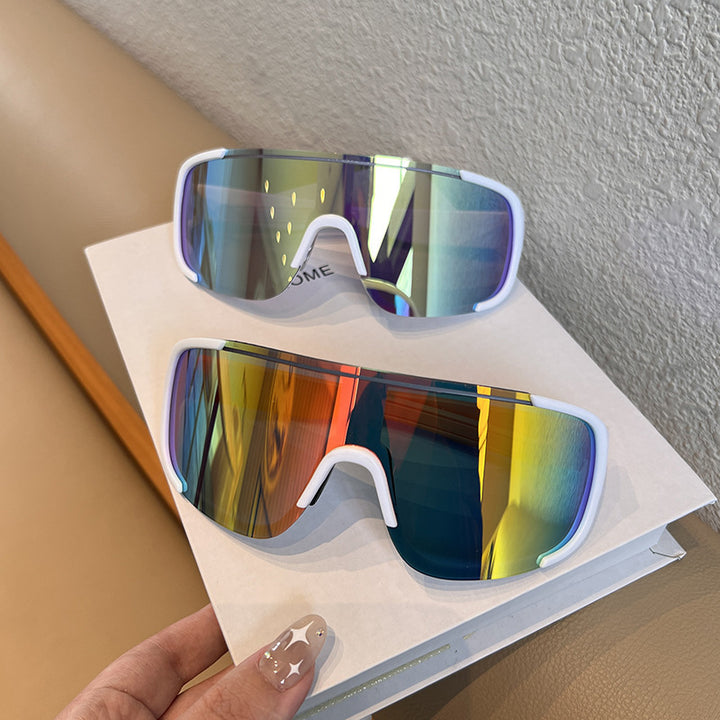 Herre Aerodynamiske Shield Solbriller Skanto