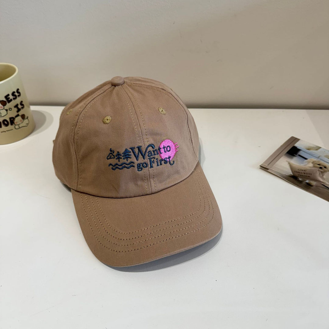 Kvinne Casual Brodert Baseball Caps Skanto 1783921861