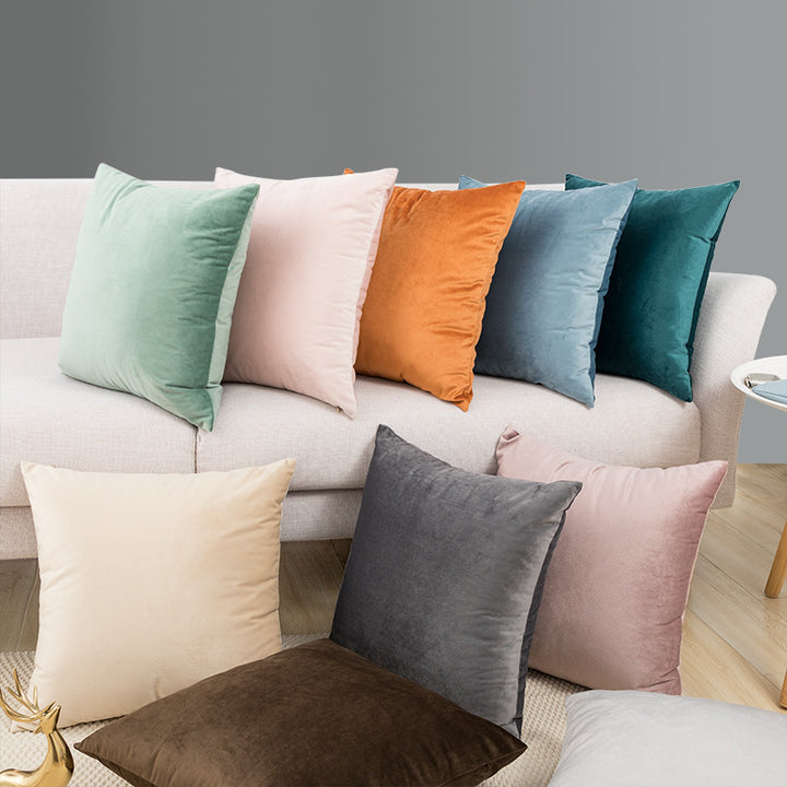 Women's Premium Sofa Cushion with Soft Velvet Cover Skanto