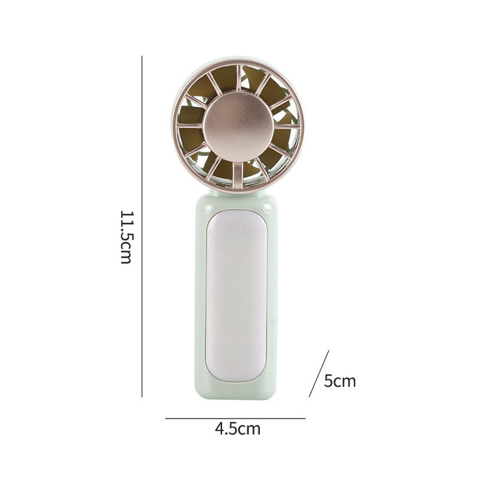 Kvinnelig bærbar håndvifte med ergonomisk design Skanto