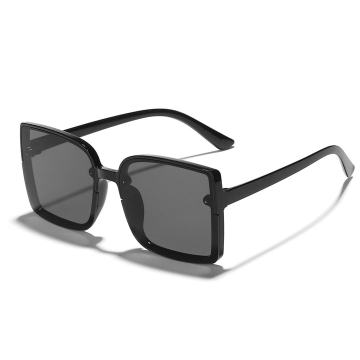 Dame oversized kvadratisk solbrille med moderne gradienteffekt Skanto