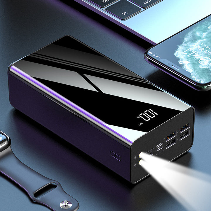 Powerbank med integrert LED-belysning Skanto