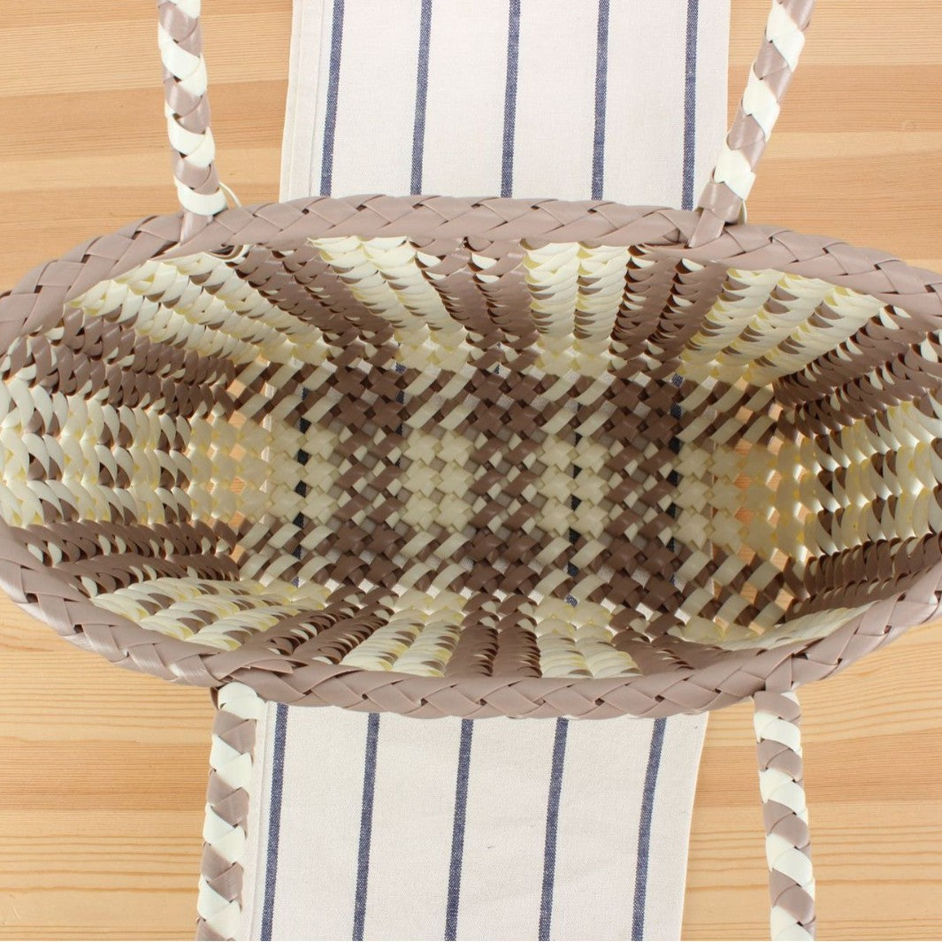 Large tote bag made of braided material Skanto