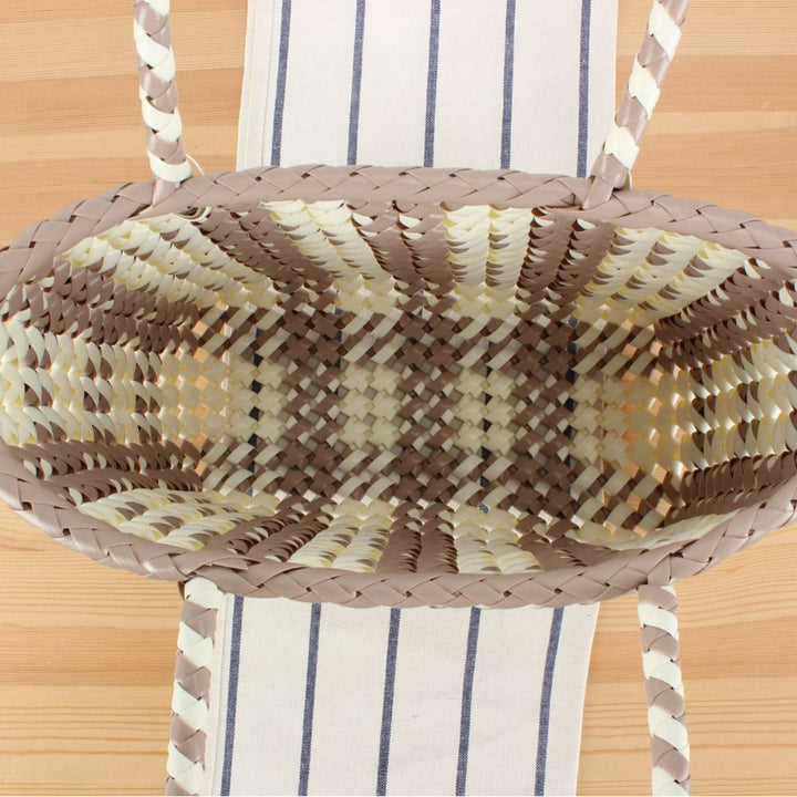 Large tote bag made of braided material Skanto