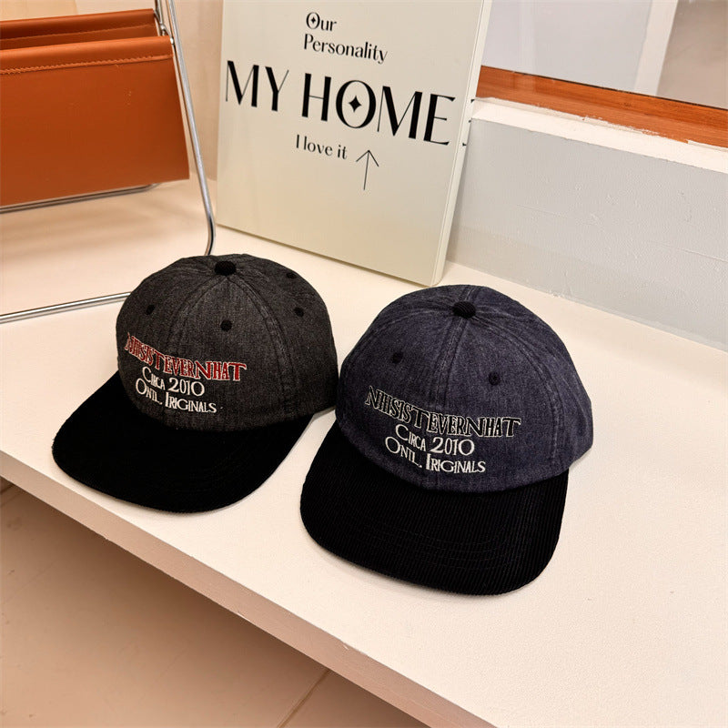 Herre Vintage-Inspirert Brodert Baseball Caps Skanto