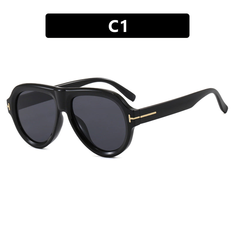Damer oversized briller Skanto